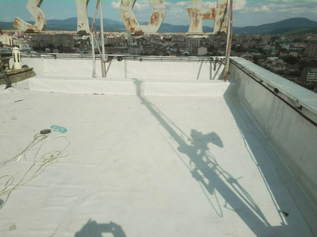 Hidroizolacija krova Hotela Aleksandar u Nišu
